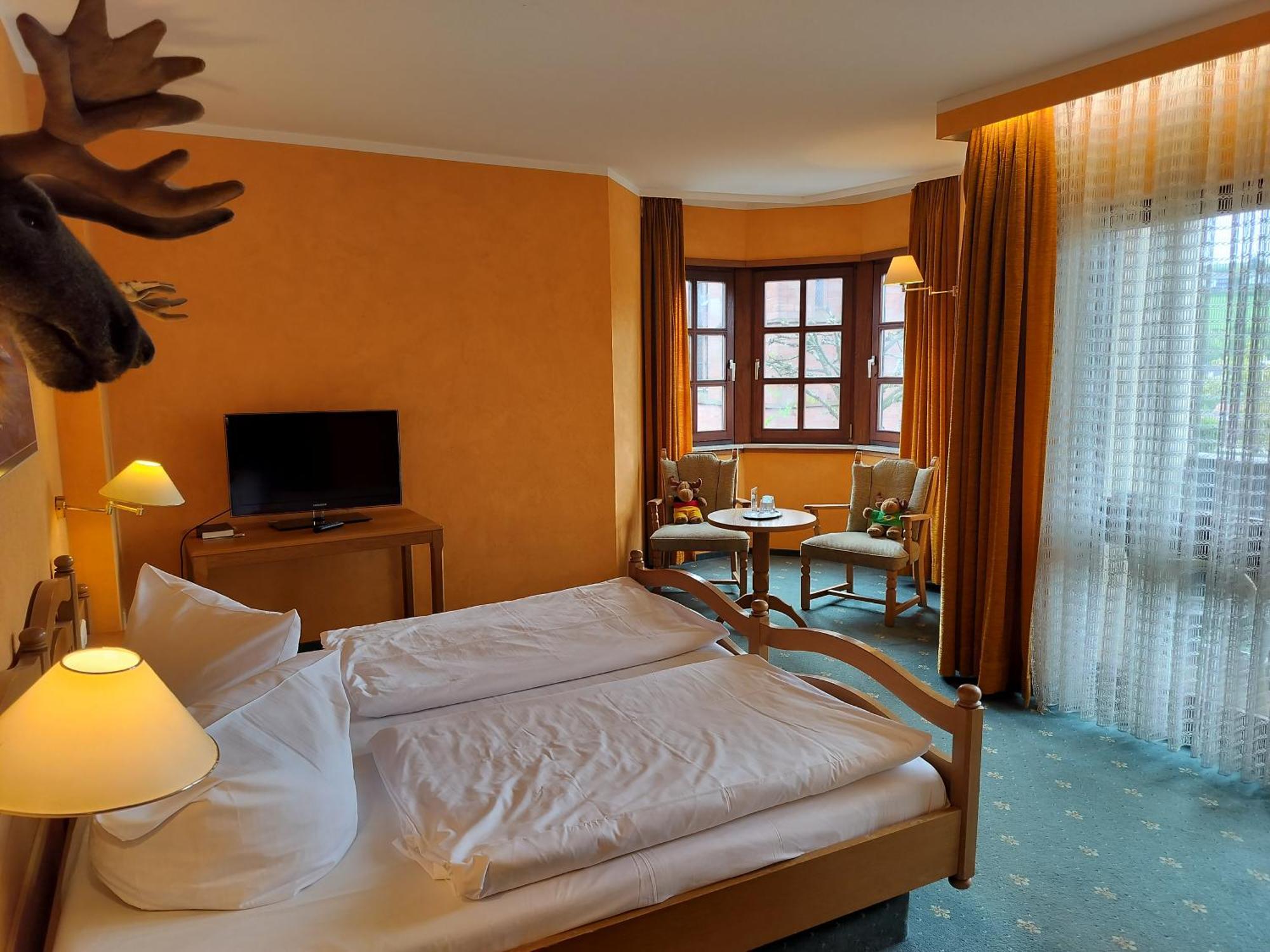 Hotel Hirsch Rothenberg Bagian luar foto